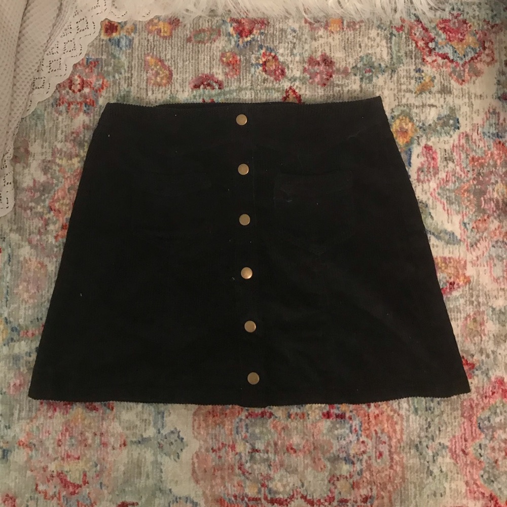 Corduroy skirt
